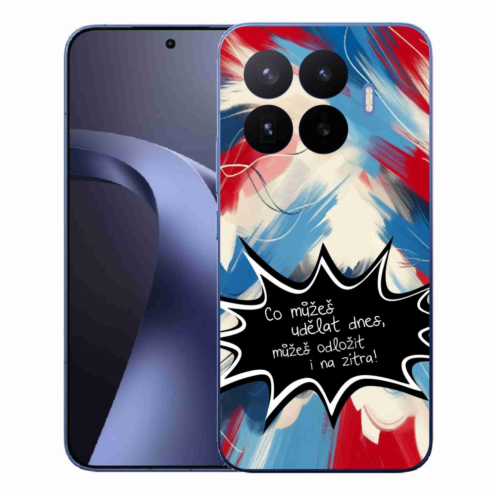 Gelový kryt mmCase na Xiaomi 17T Pro - vtipný text 9 černé pozadí