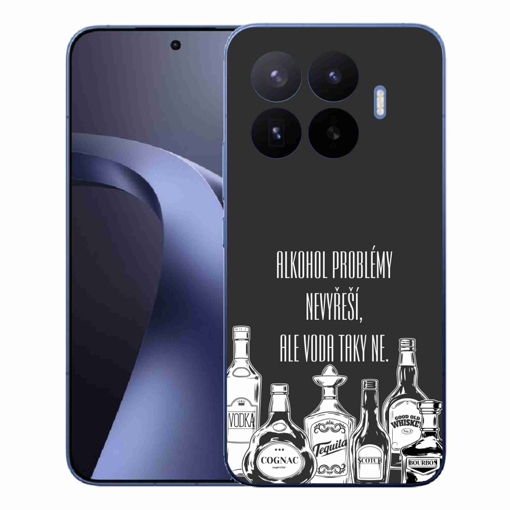 Gelový kryt mmCase na Xiaomi 17T Pro - vtipný text černé pozadí