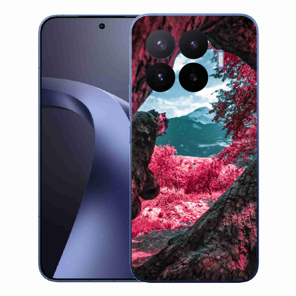 Gelový kryt mmCase na Xiaomi 17T Pro - výhled na hory