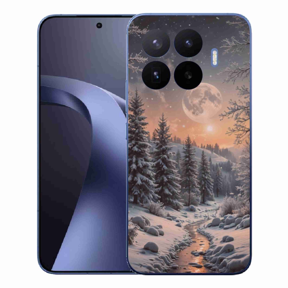 Gelový kryt mmCase na Xiaomi 17T Pro - zimní krajina 2
