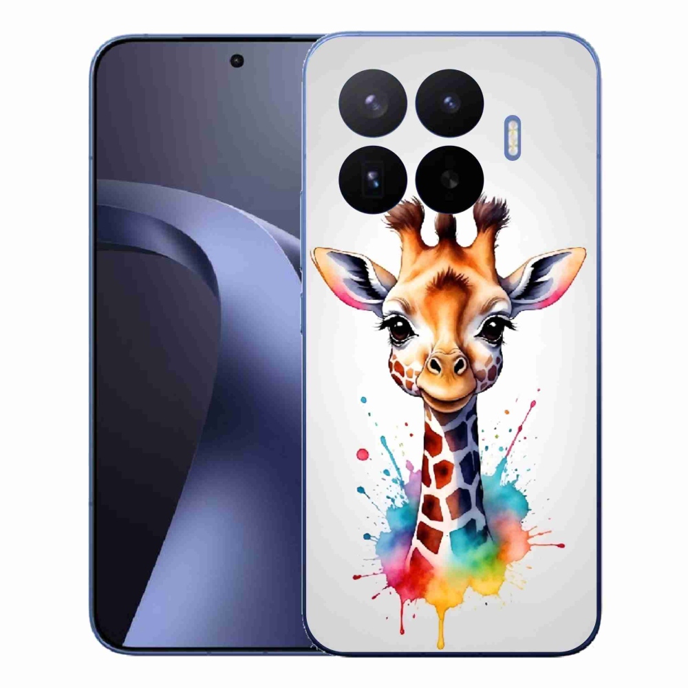 Gelový kryt mmCase na Xiaomi 17T Pro - žirafa 1
