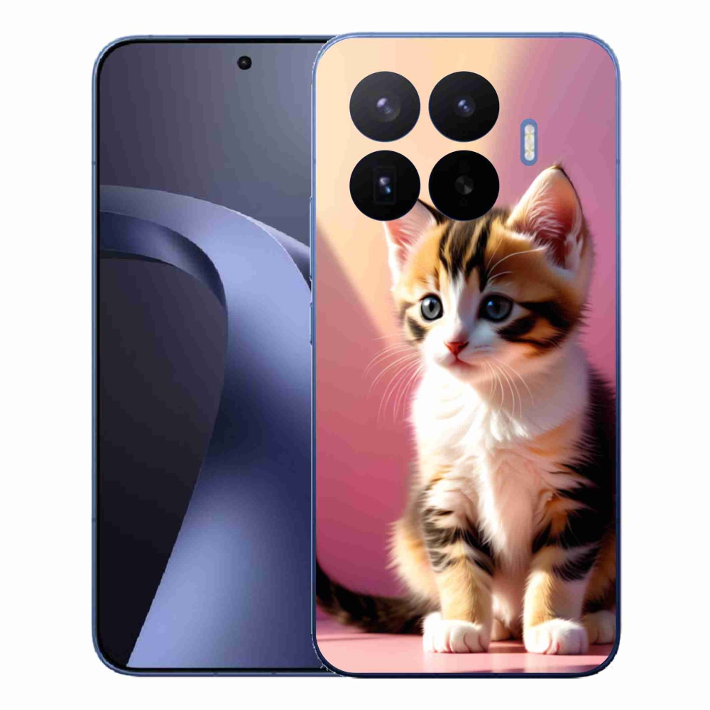 Gelový kryt mmCase na Xiaomi 17T Pro - zvědavé kotě 2