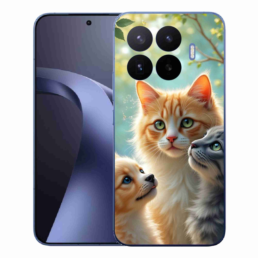Gelový kryt mmCase na Xiaomi 17T Pro - zvířecí přátelství 2