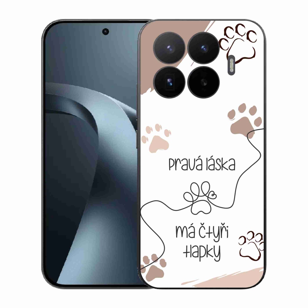 Gelový kryt mmCase na Xiaomi 17T - psí motiv 1 bílé pozadí