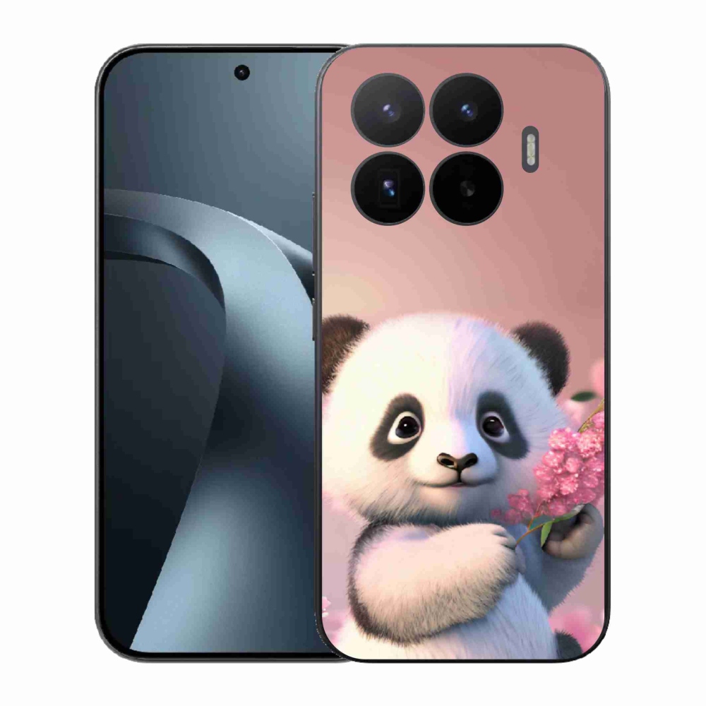 Gelový kryt mmCase na Xiaomi 17T - roztomilá panda