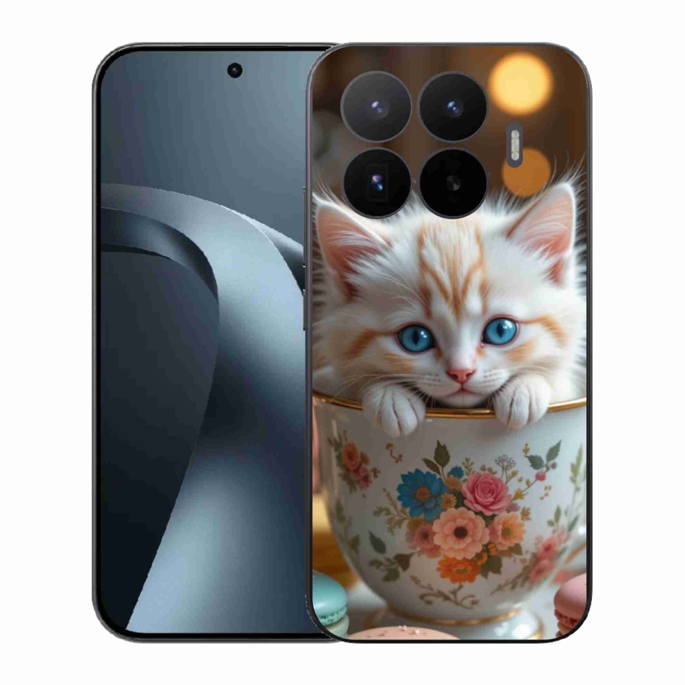 Gelový kryt mmCase na Xiaomi 17T - roztomilé kotě 6