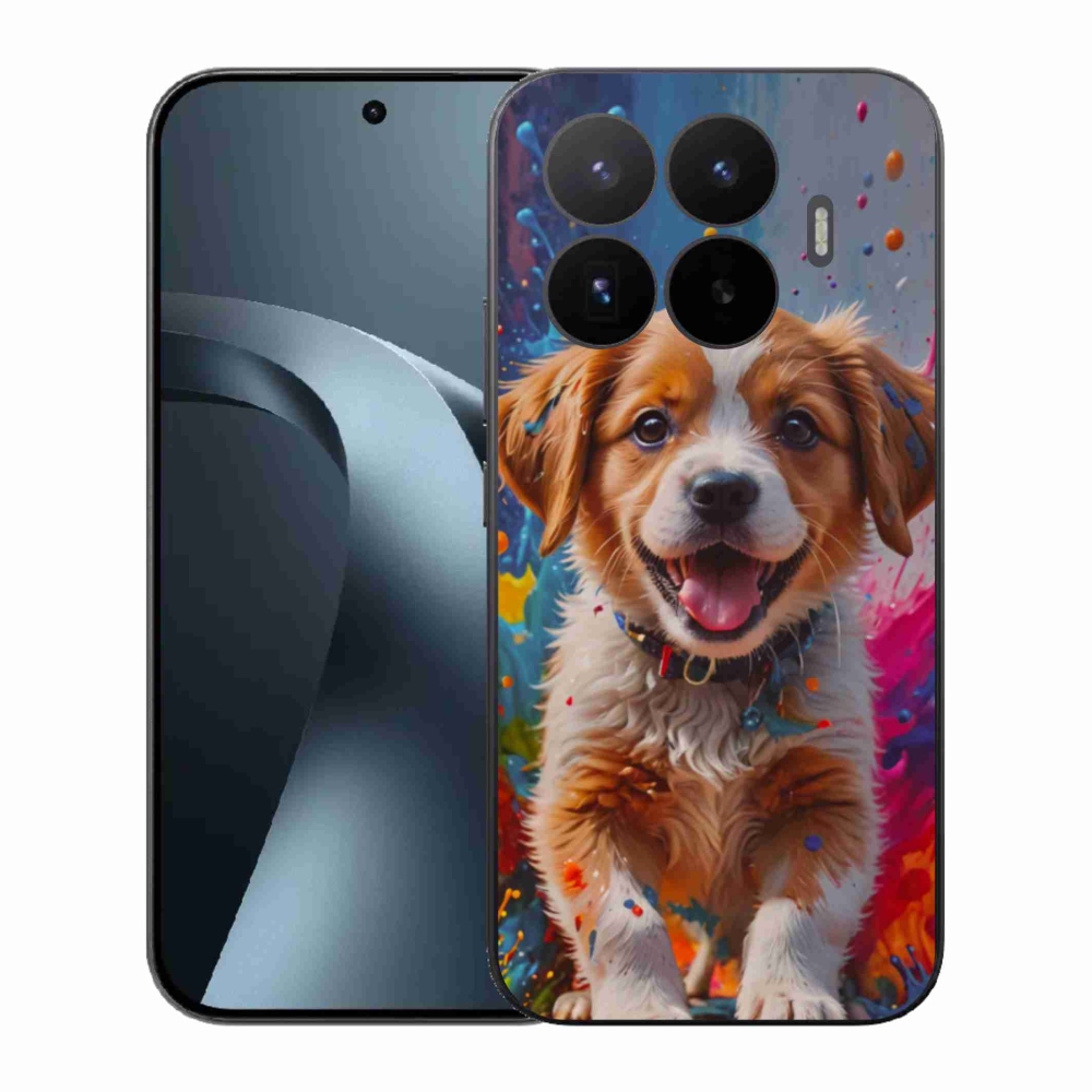Gelový kryt mmCase na Xiaomi 17T - roztomilé štěně 3
