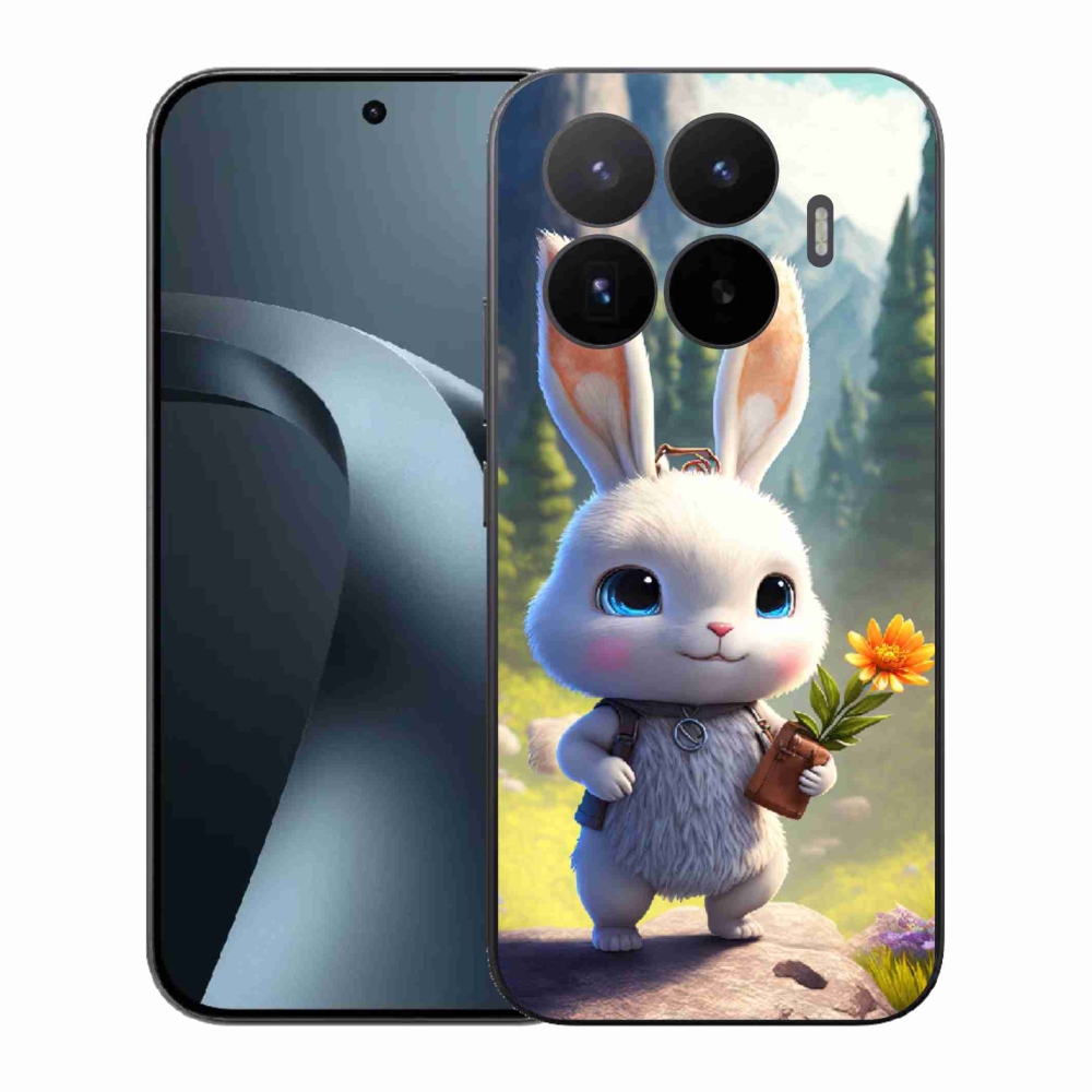 Gelový kryt mmCase na Xiaomi 17T - roztomilý králíček