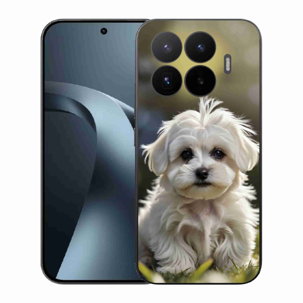 Gelový kryt mmCase na Xiaomi 17T - roztomilý maltézský psík