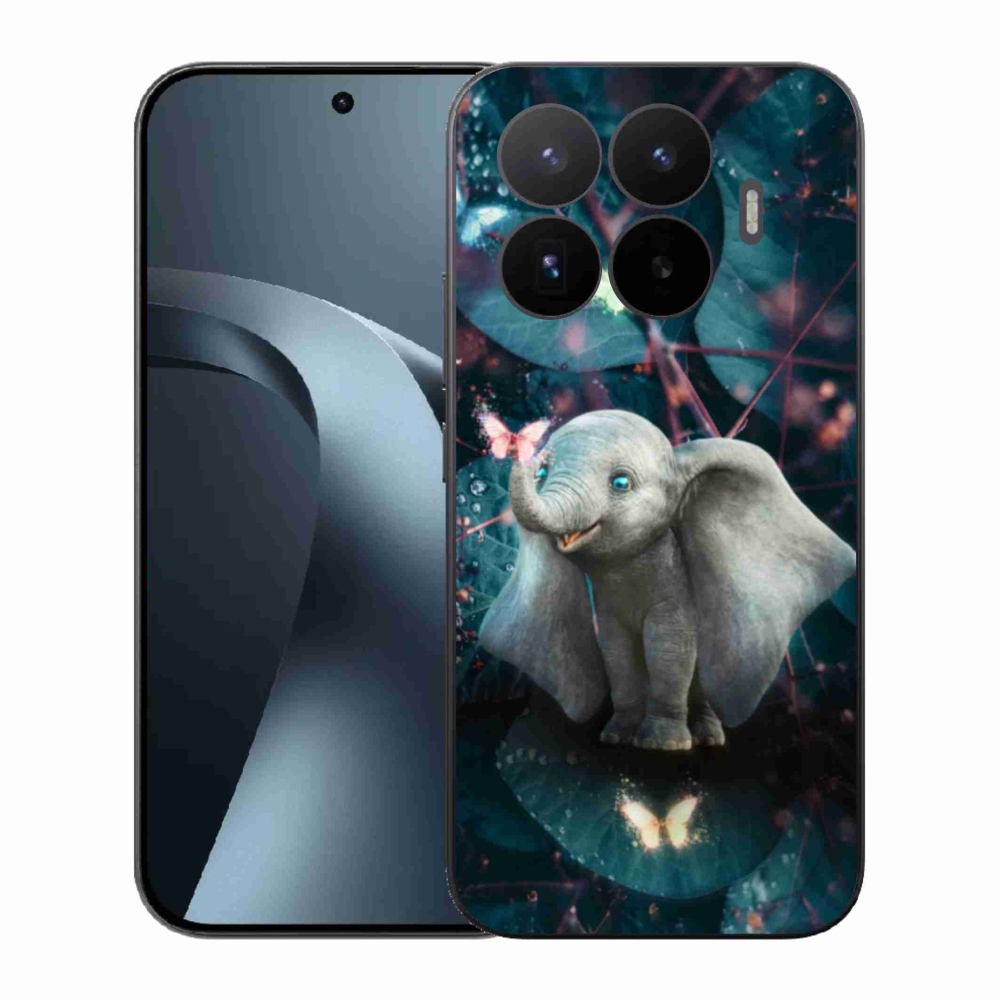 Gelový kryt mmCase na Xiaomi 17T - roztomilý slon