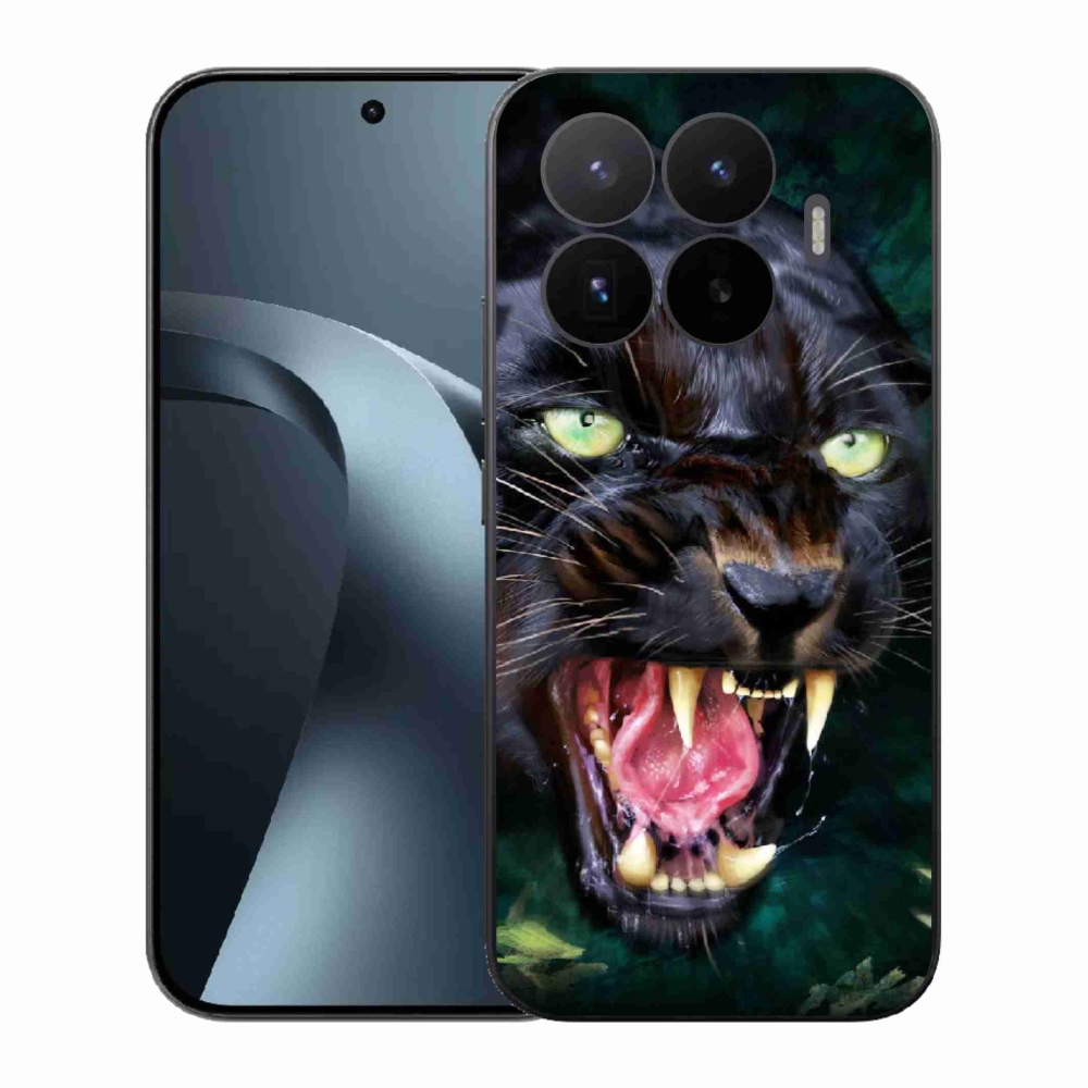 Gelový kryt mmCase na Xiaomi 17T - rozzuřený černý panter