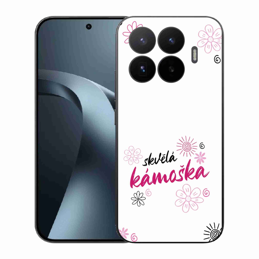 Gelový kryt mmCase na Xiaomi 17T - skvělá kámoška bílé pozadí