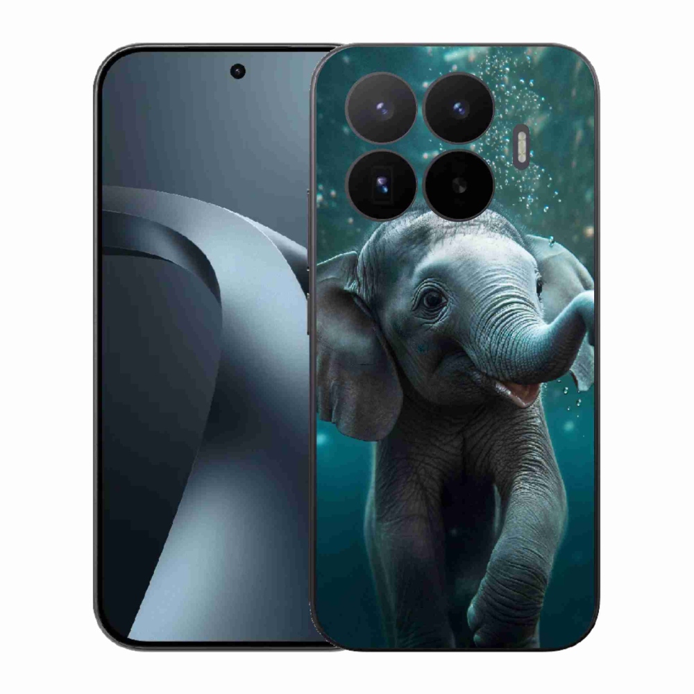 Gelový kryt mmCase na Xiaomi 17T - slůně pod vodou