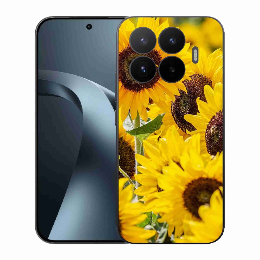 Gelový kryt mmCase na Xiaomi 17T - slunečnice