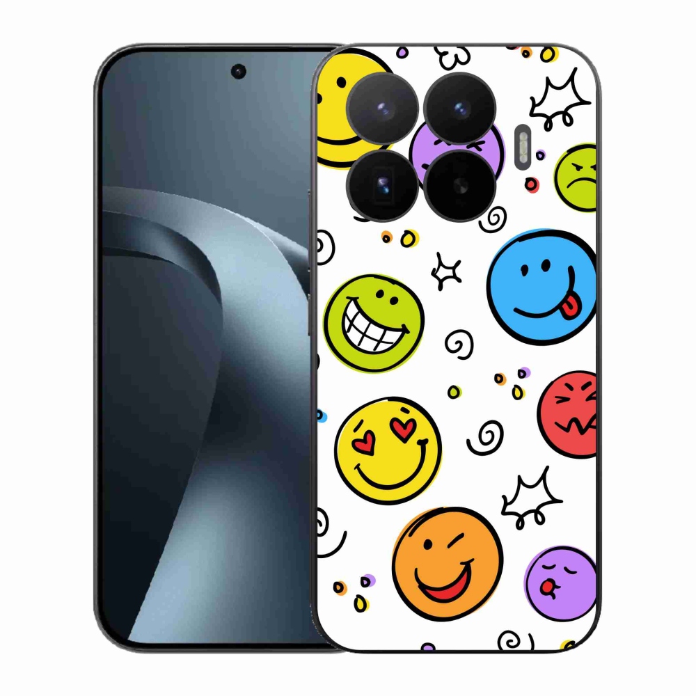 Gelový kryt mmCase na Xiaomi 17T - smajlíci