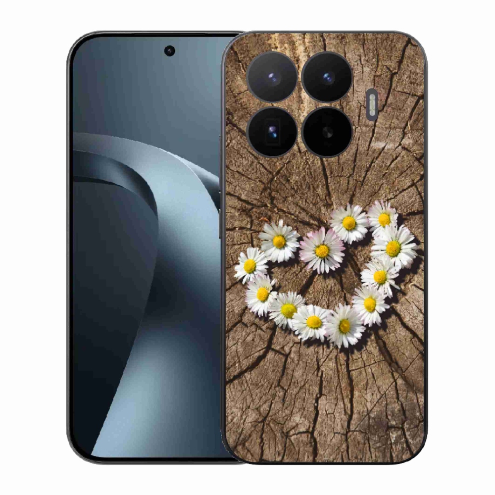 Gelový kryt mmCase na Xiaomi 17T - srdce z kopretin