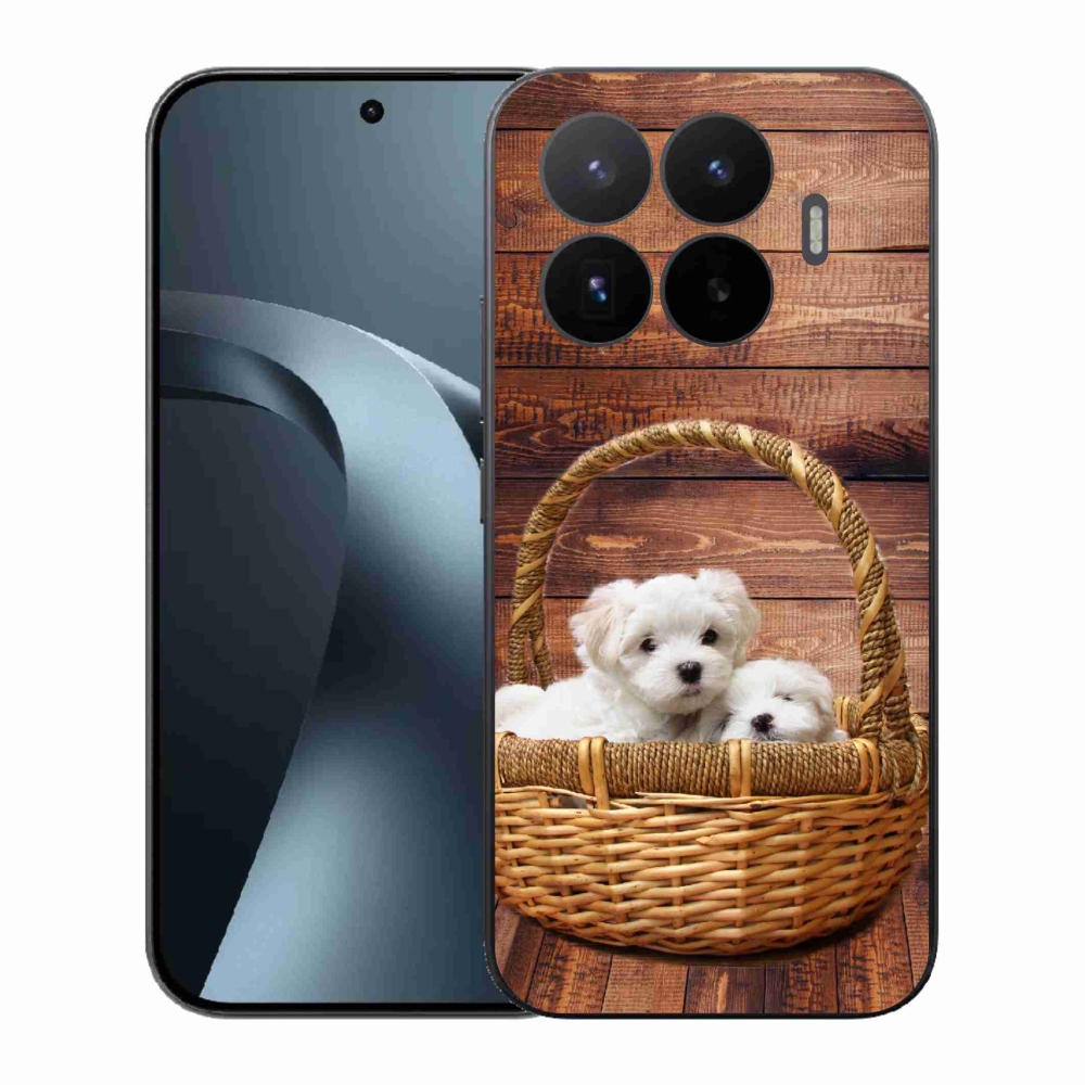 Gelový kryt mmCase na Xiaomi 17T - štěňátka