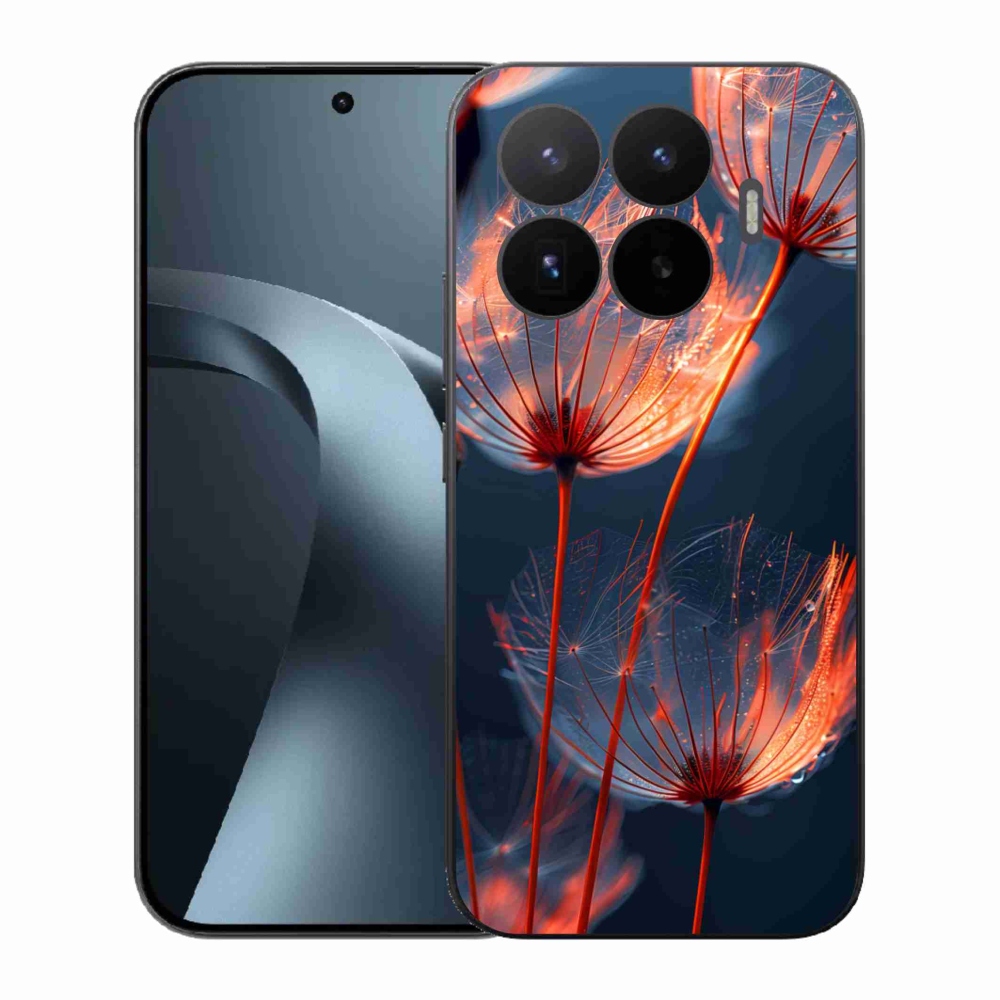 Gelový kryt mmCase na Xiaomi 17T - světélkující chmýří