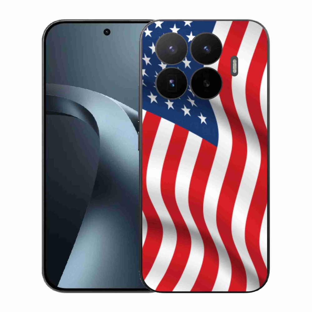 Gelový kryt mmCase na Xiaomi 17T - USA vlajka