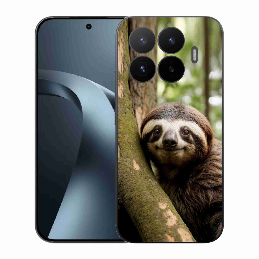 Gelový kryt mmCase na Xiaomi 17T - usměvavý lenochod