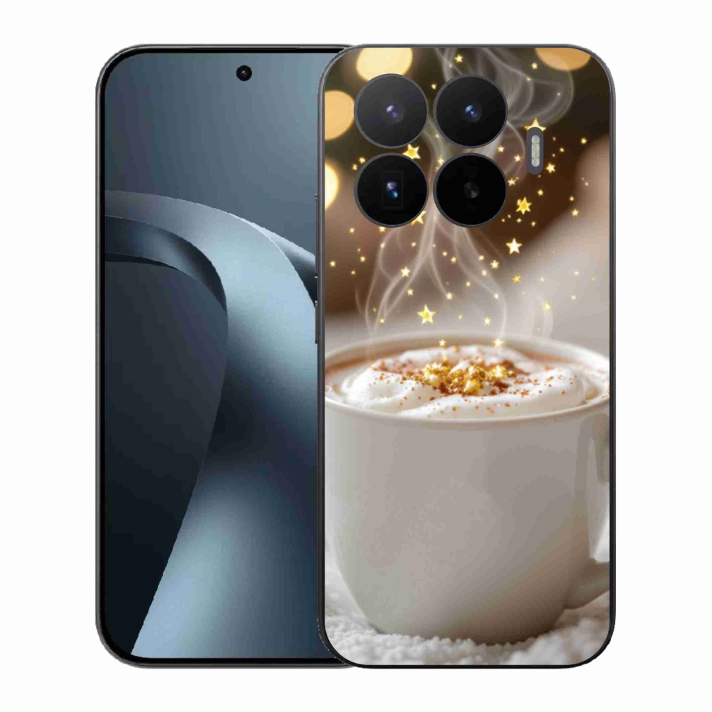 Gelový kryt mmCase na Xiaomi 17T - vánoční horký nápoj