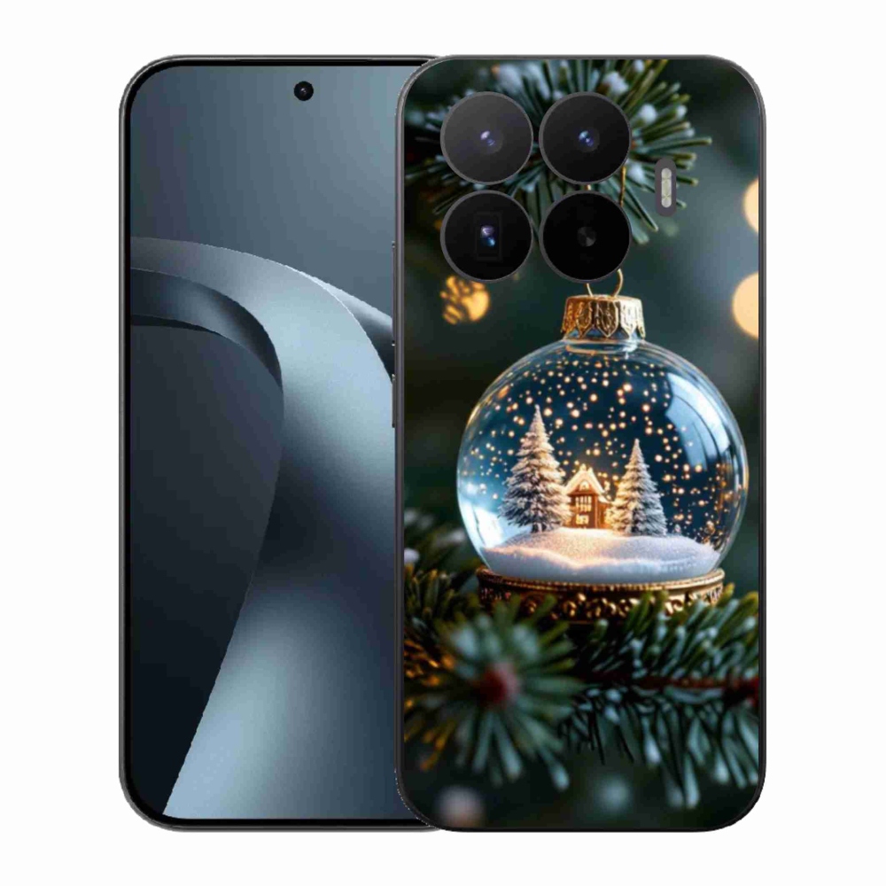 Gelový kryt mmCase na Xiaomi 17T - vánoční koule 2