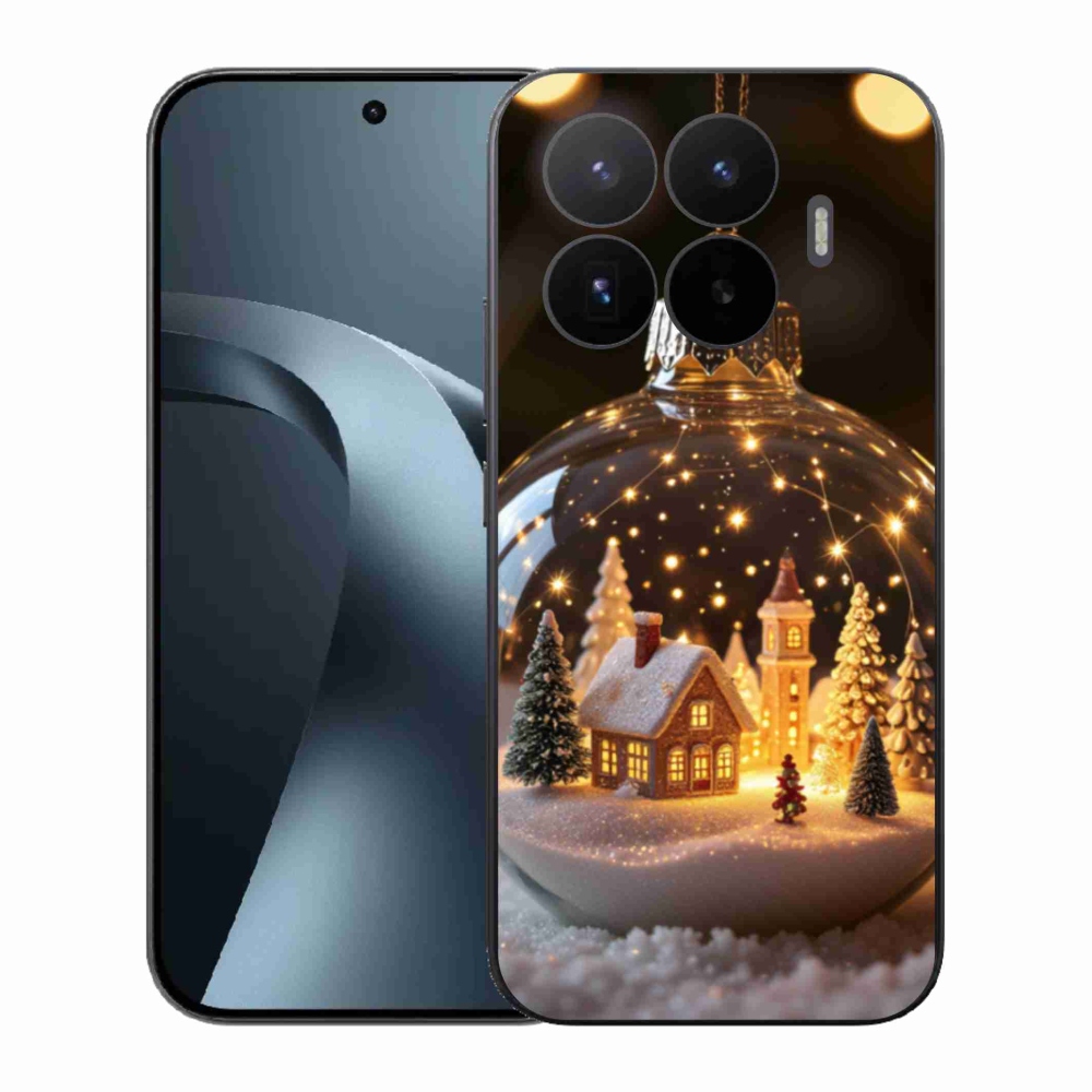 Gelový kryt mmCase na Xiaomi 17T - vánoční koule 3