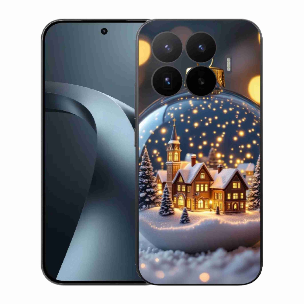 Gelový kryt mmCase na Xiaomi 17T - vánoční koule 4