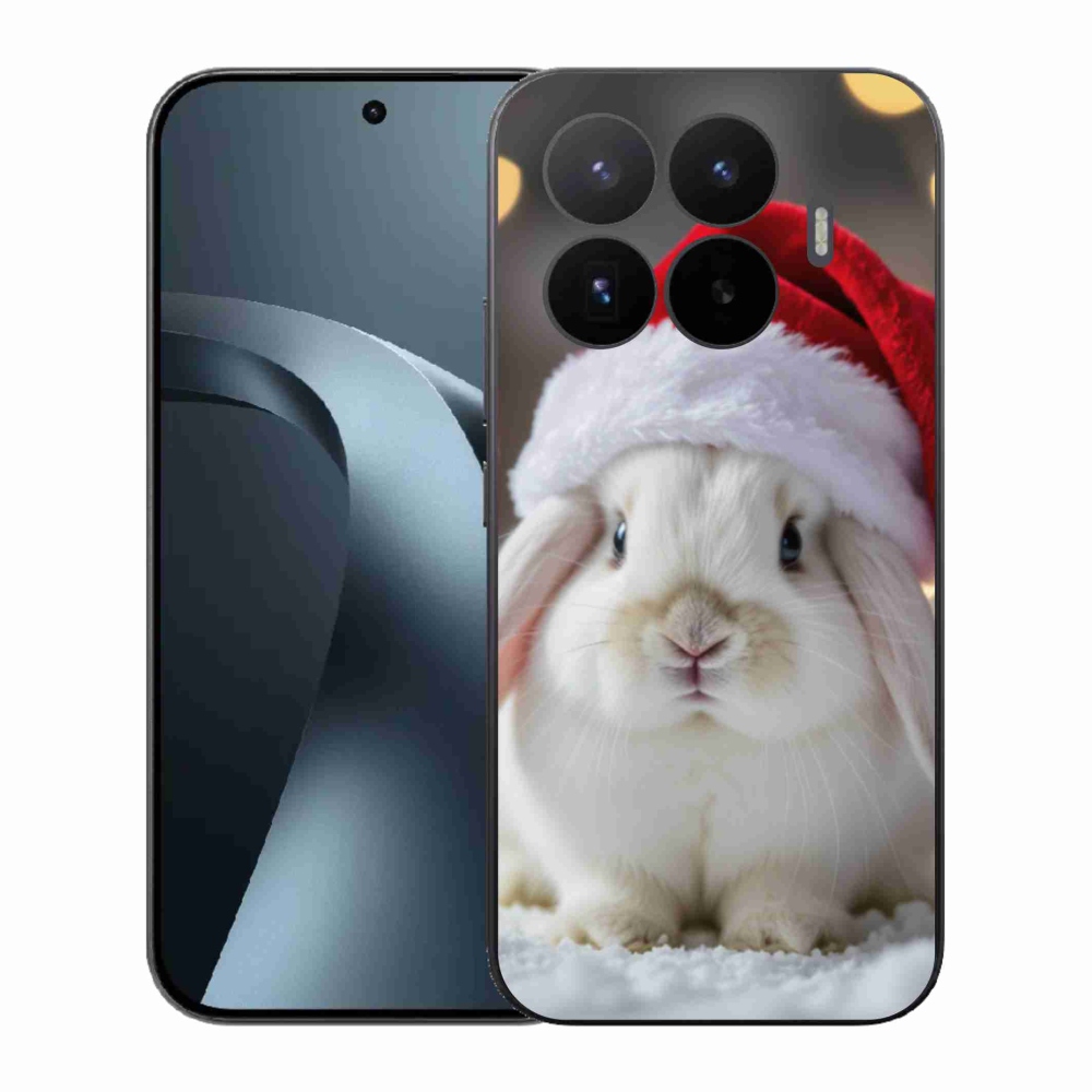 Gelový kryt mmCase na Xiaomi 17T - vánoční králík