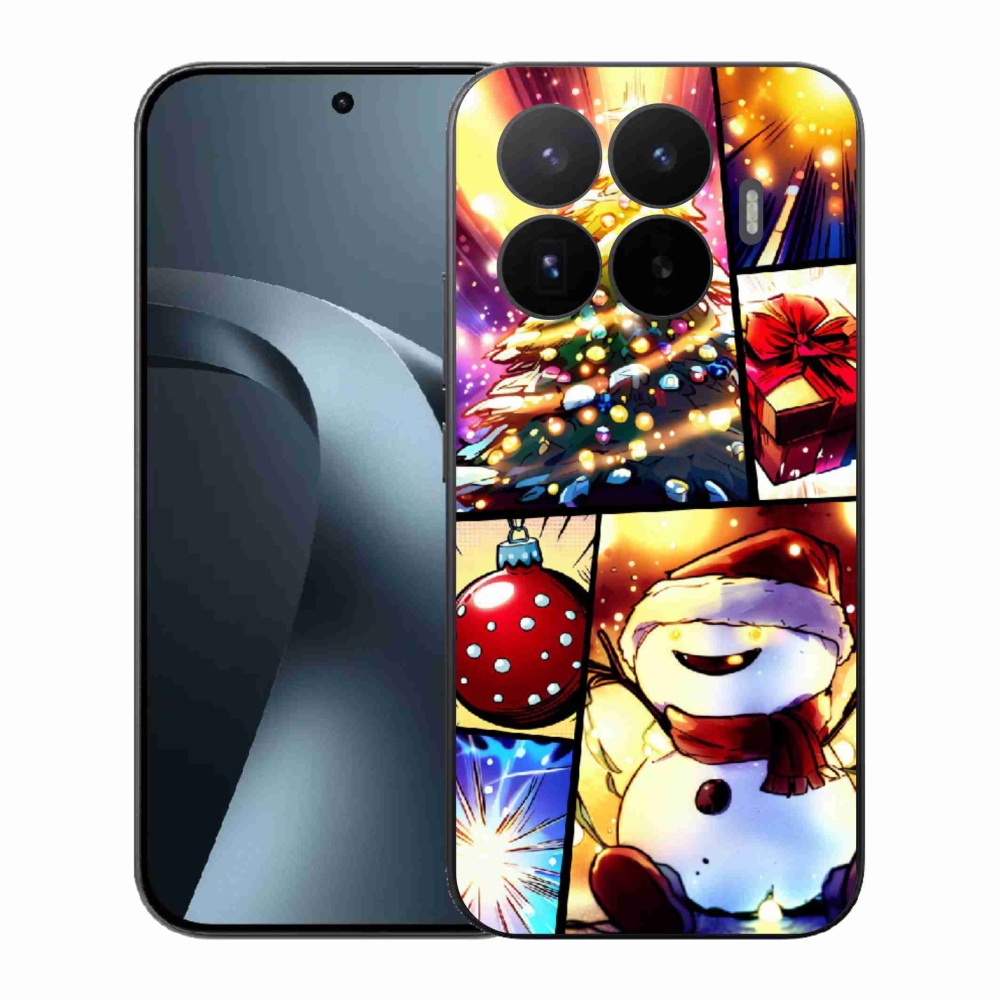 Gelový kryt mmCase na Xiaomi 17T - vánoční motivy 1
