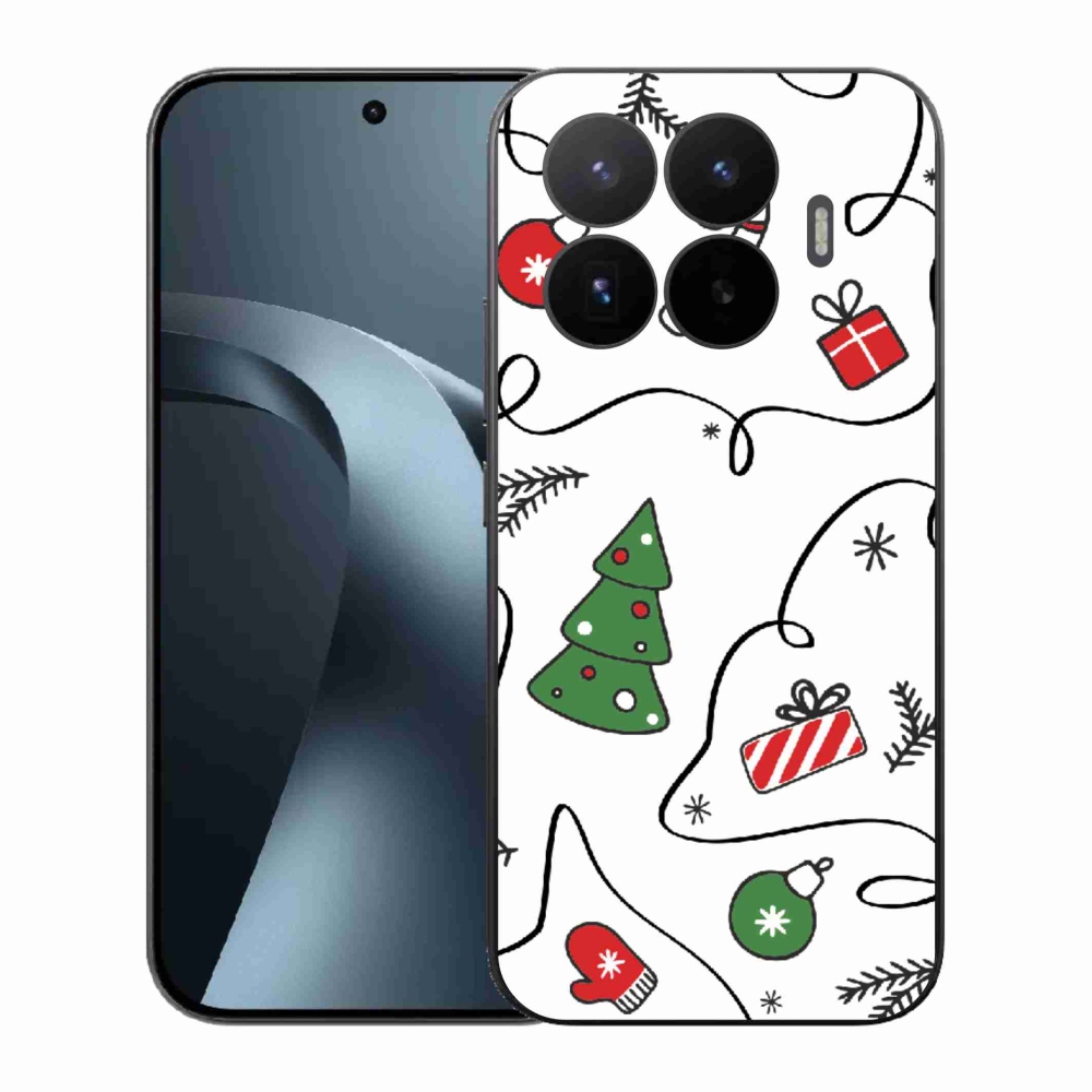 Gelový kryt mmCase na Xiaomi 17T - vánoční motivy