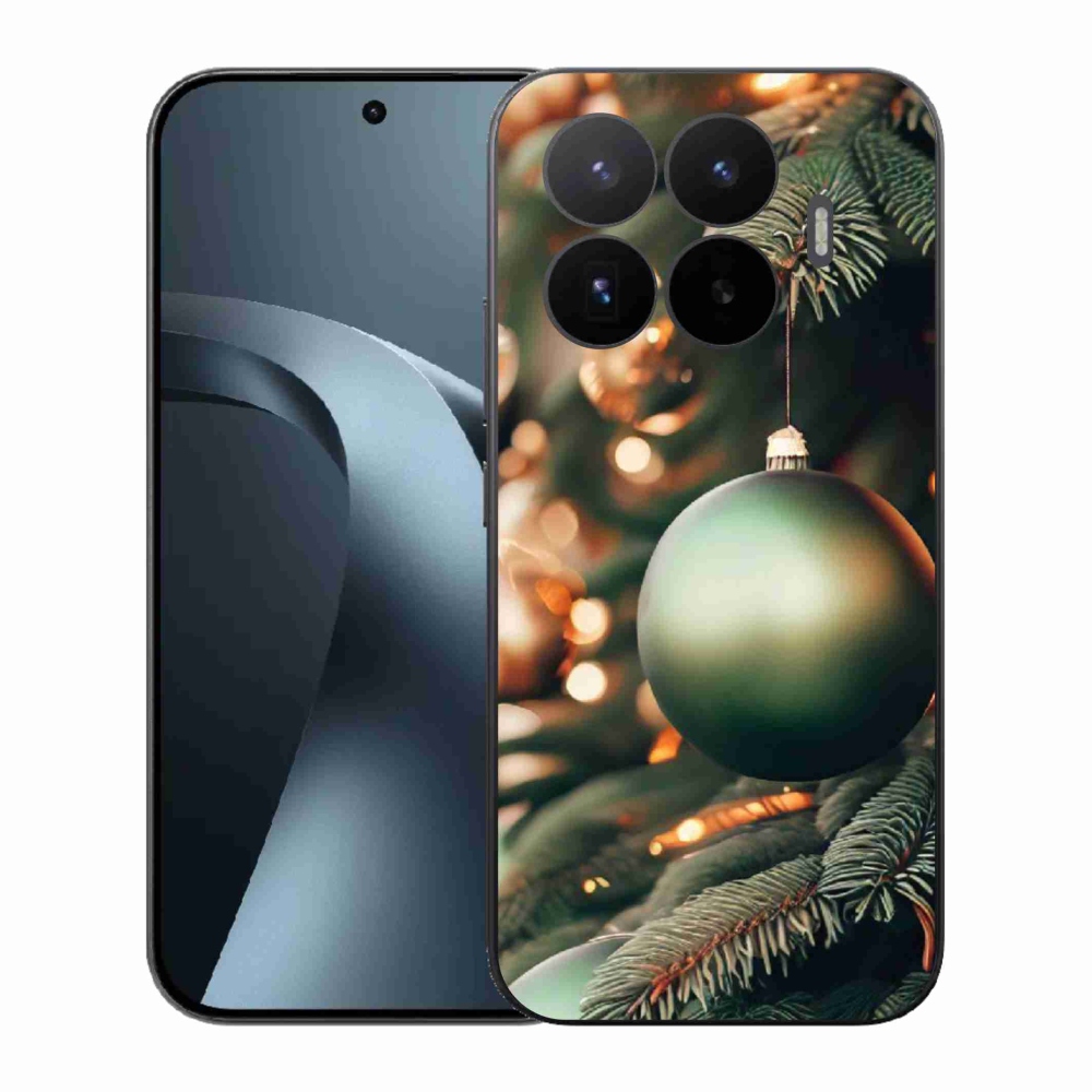 Gelový kryt mmCase na Xiaomi 17T - vánoční ozdoby 1