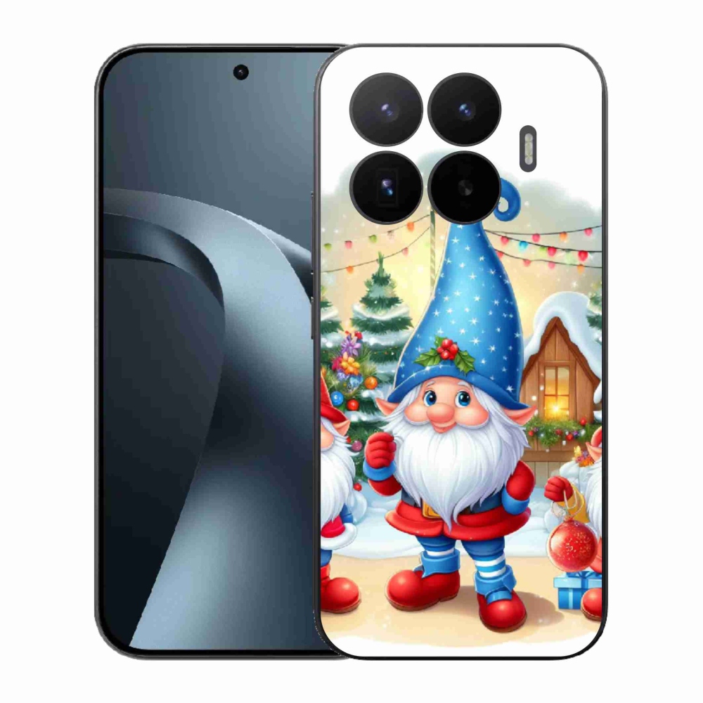 Gelový kryt mmCase na Xiaomi 17T - vánoční skřítci