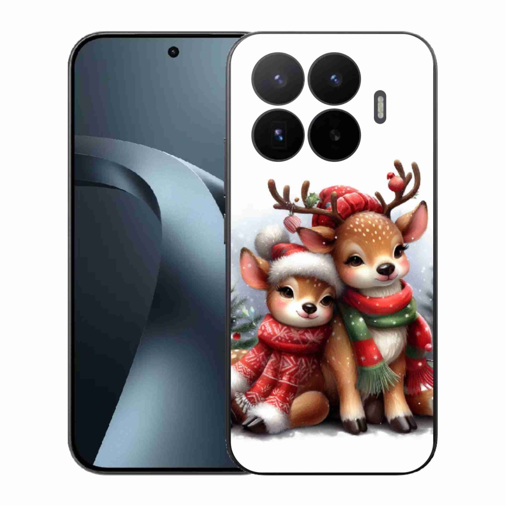 Gelový kryt mmCase na Xiaomi 17T - vánoční sobi