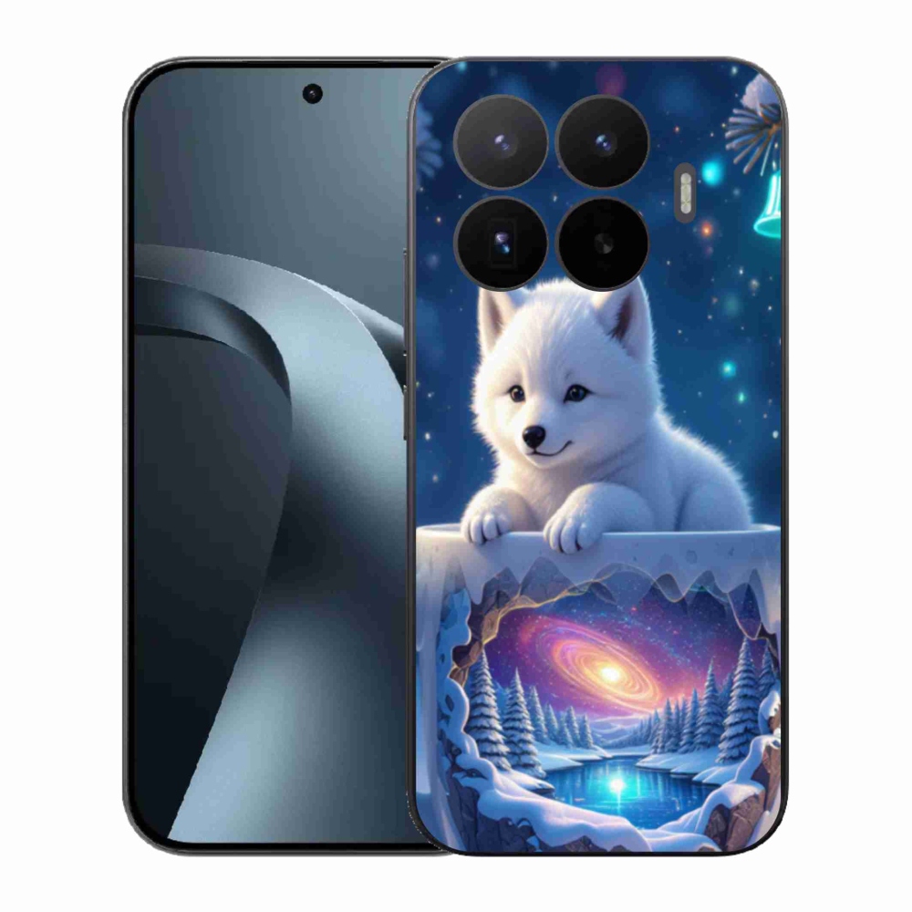 Gelový kryt mmCase na Xiaomi 17T - vánoční štěně
