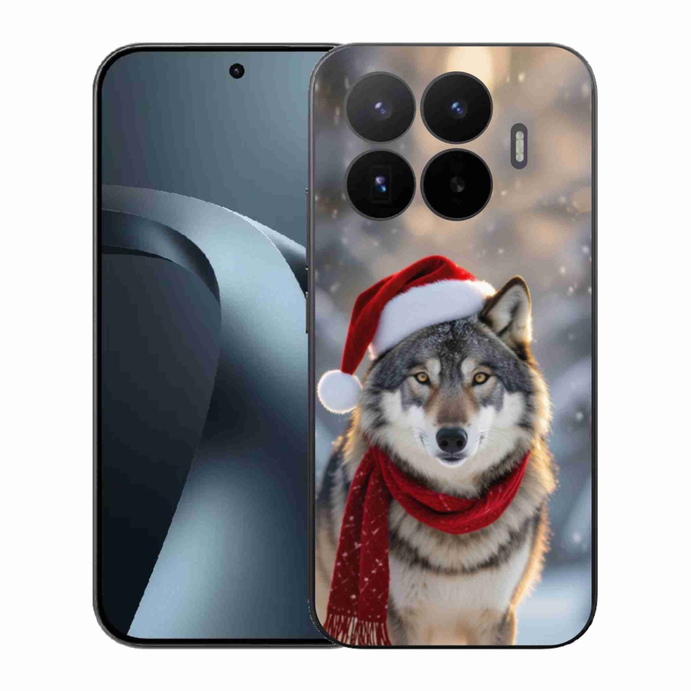 Gelový kryt mmCase na Xiaomi 17T - vánoční vlk