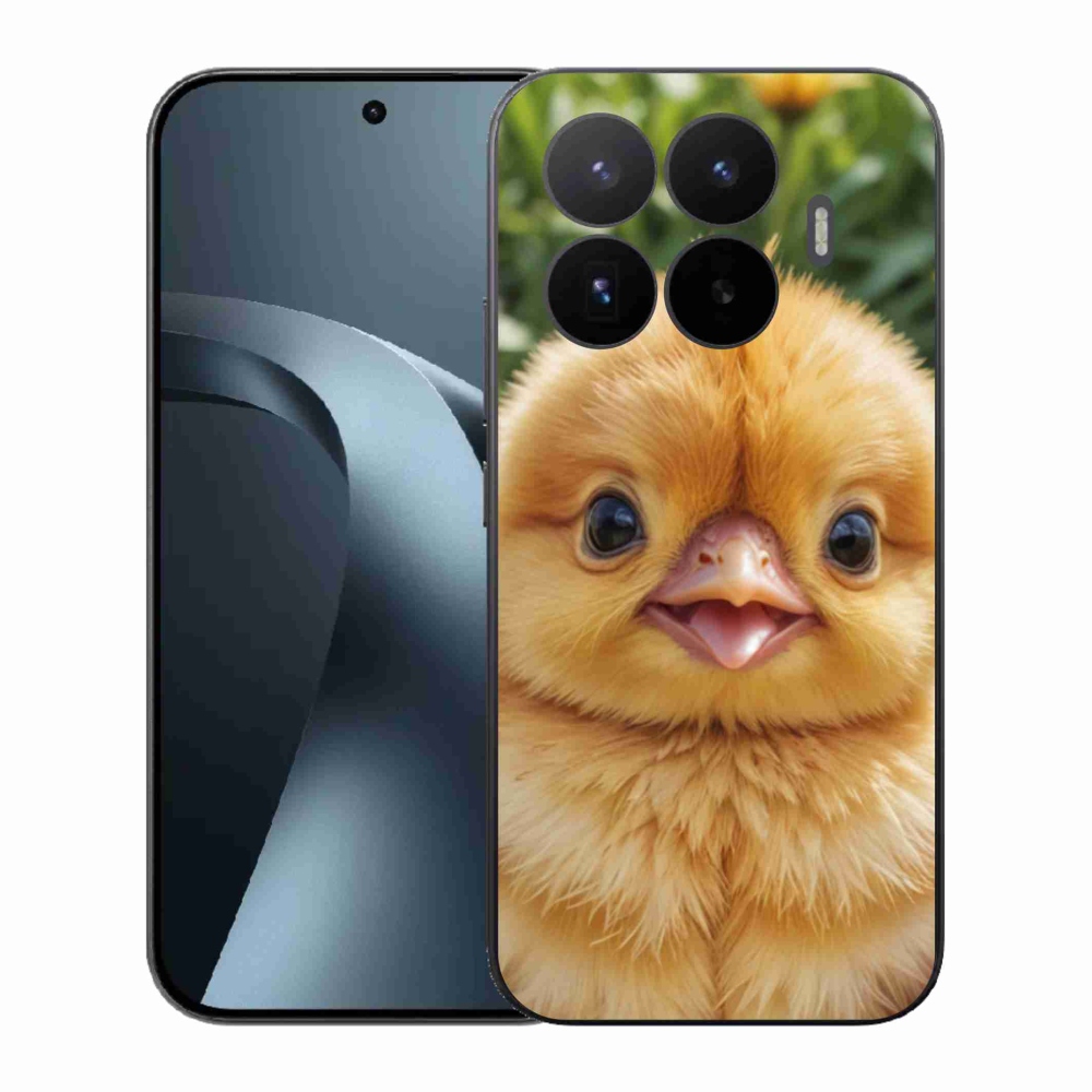 Gelový kryt mmCase na Xiaomi 17T - veselé kuřátko