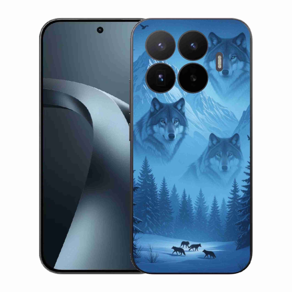 Gelový kryt mmCase na Xiaomi 17T - vlčí smečka