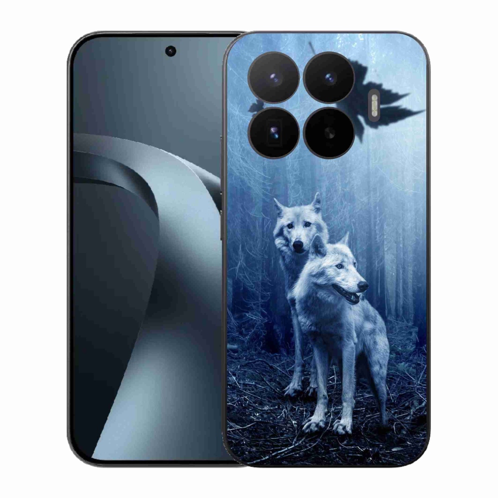 Gelový kryt mmCase na Xiaomi 17T - vlci v lese