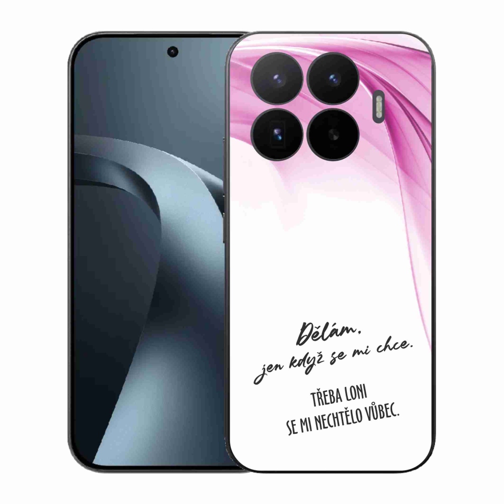 Gelový kryt mmCase na Xiaomi 17T - vtipný text 12 bílé pozadí