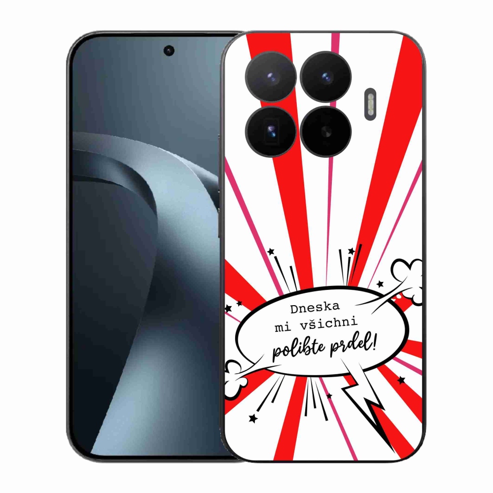 Gelový kryt mmCase na Xiaomi 17T - vtipný text 15 bílé pozadí