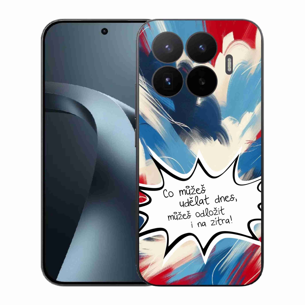 Gelový kryt mmCase na Xiaomi 17T - vtipný text 9 bílé pozadí