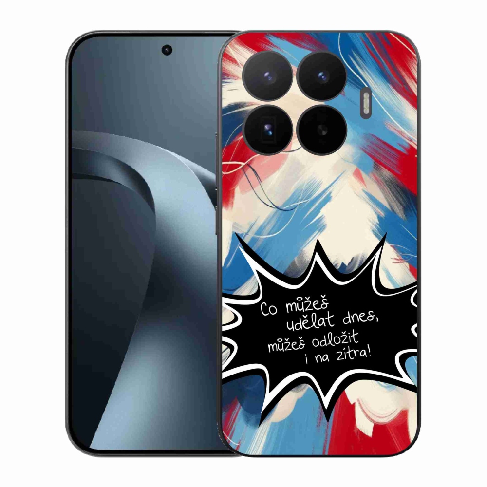 Gelový kryt mmCase na Xiaomi 17T - vtipný text 9 černé pozadí