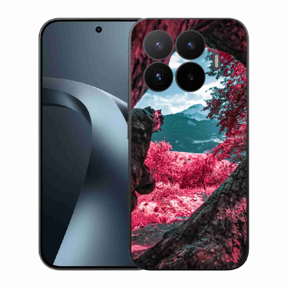Gelový kryt mmCase na Xiaomi 17T - výhled na hory