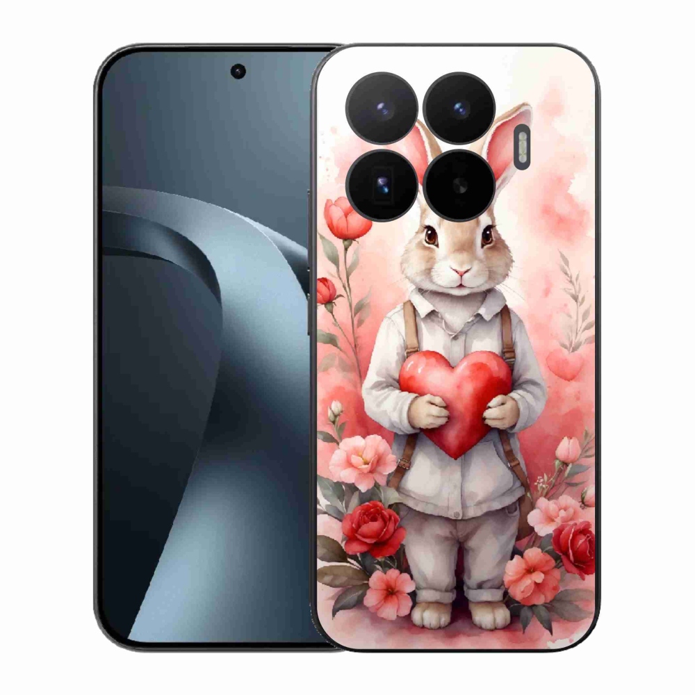 Gelový kryt mmCase na Xiaomi 17T - zajíc se srdíčkem