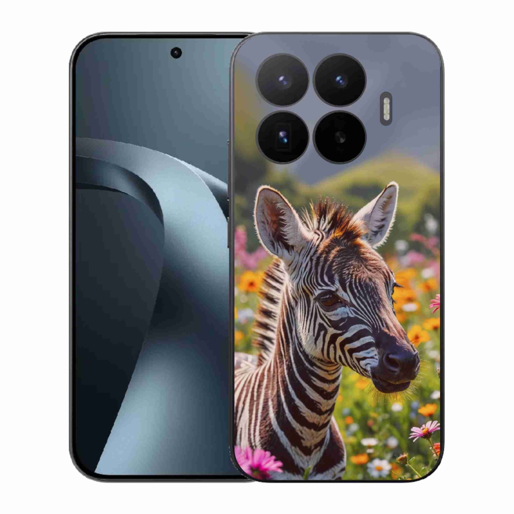 Gelový kryt mmCase na Xiaomi 17T - zebra na louce