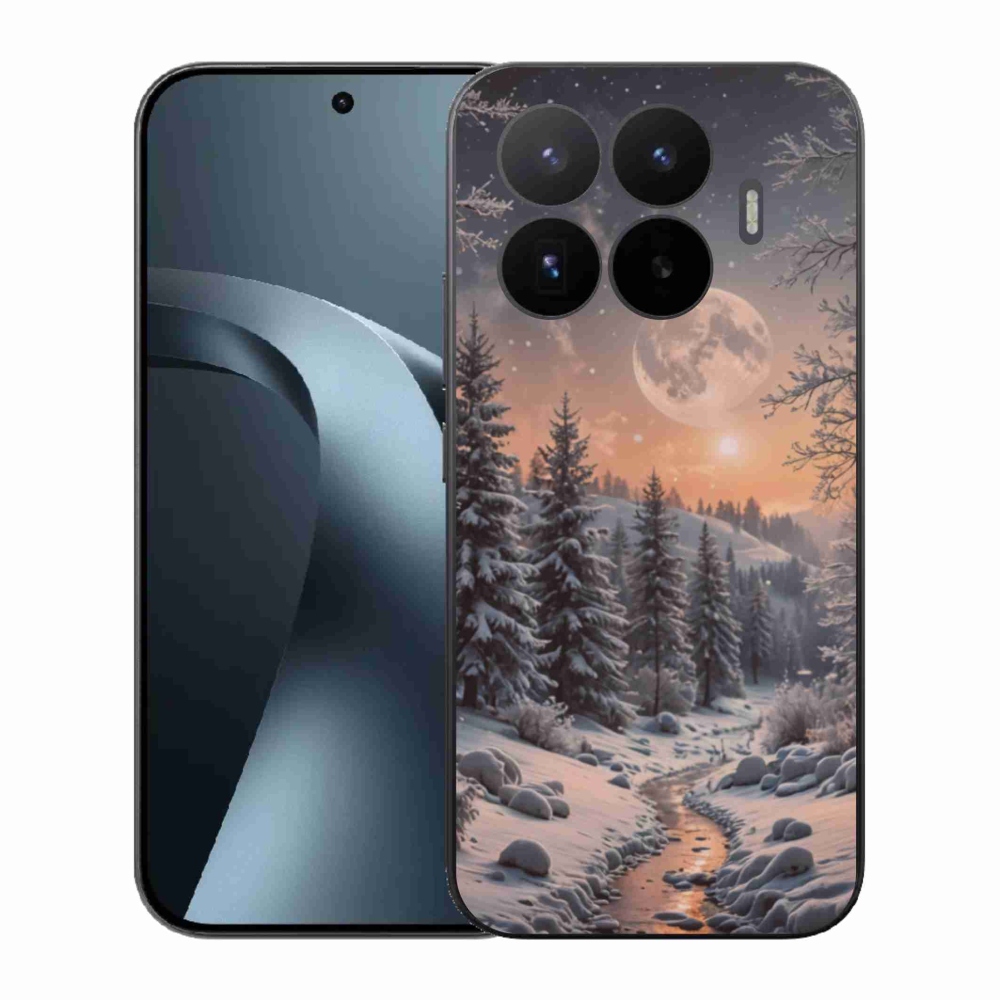 Gelový kryt mmCase na Xiaomi 17T - zimní krajina 2
