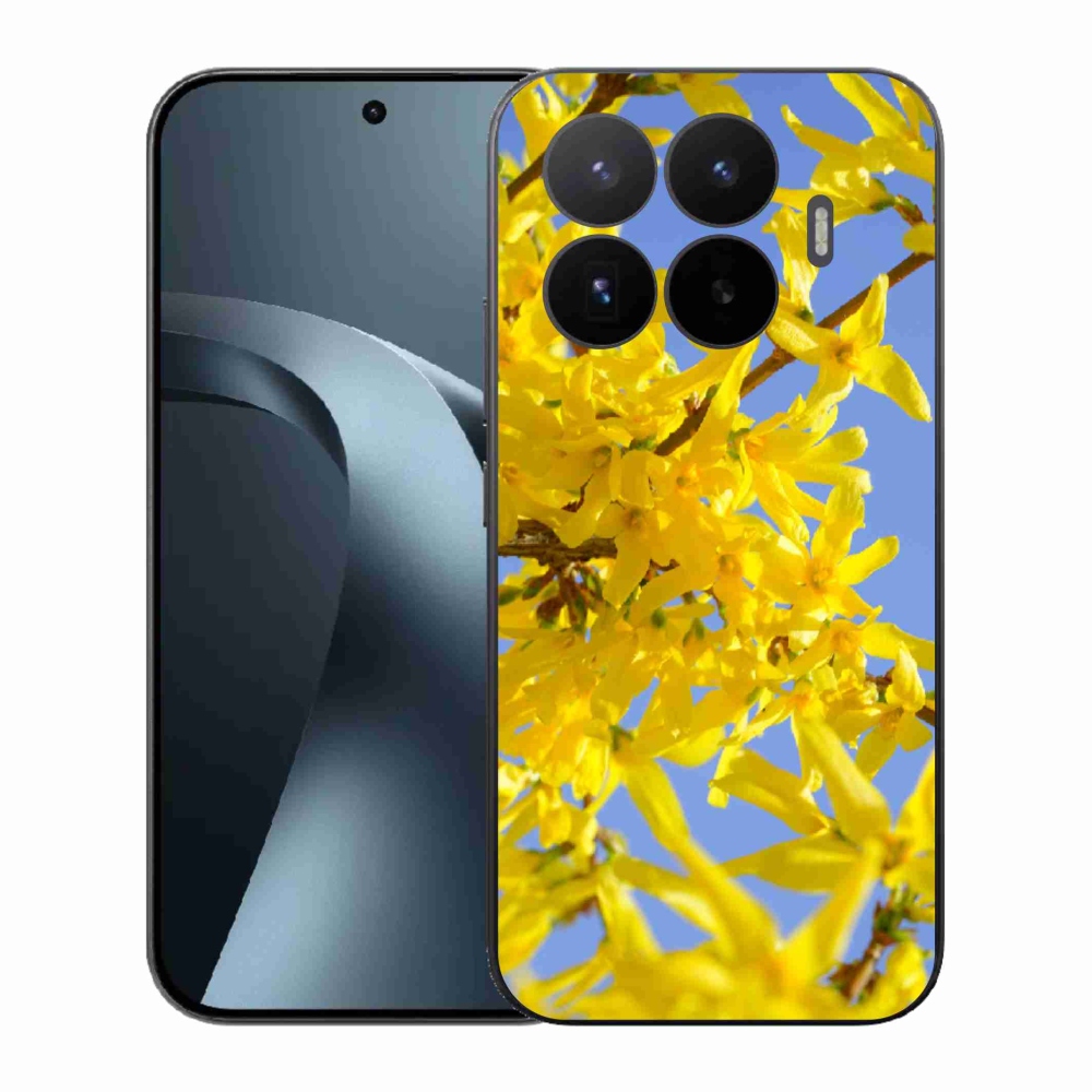 Gelový kryt mmCase na Xiaomi 17T - žluté květy
