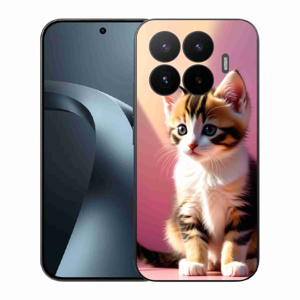 Gelový kryt mmCase na Xiaomi 17T - zvědavé kotě 2