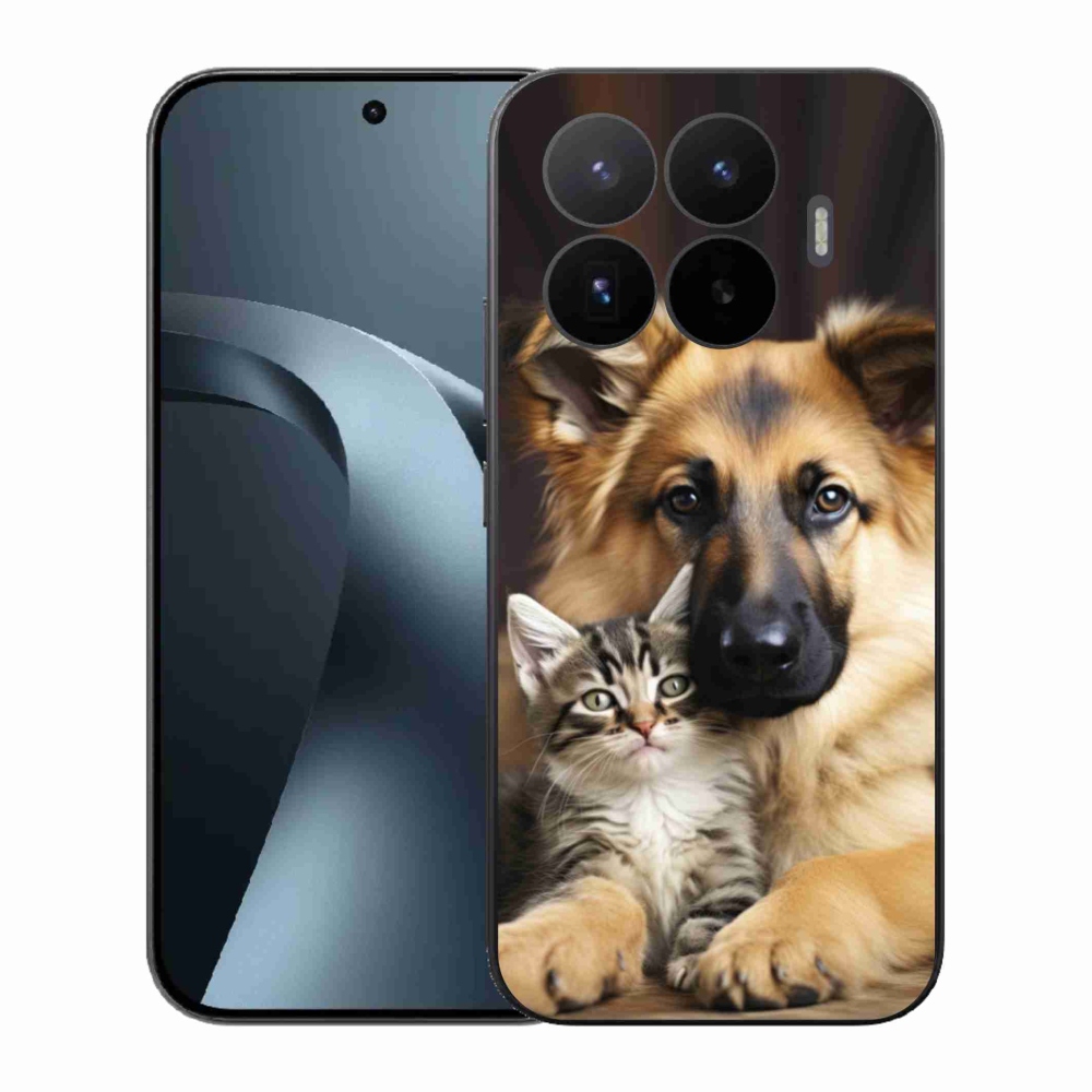 Gelový kryt mmCase na Xiaomi 17T - zvířecí přátelství